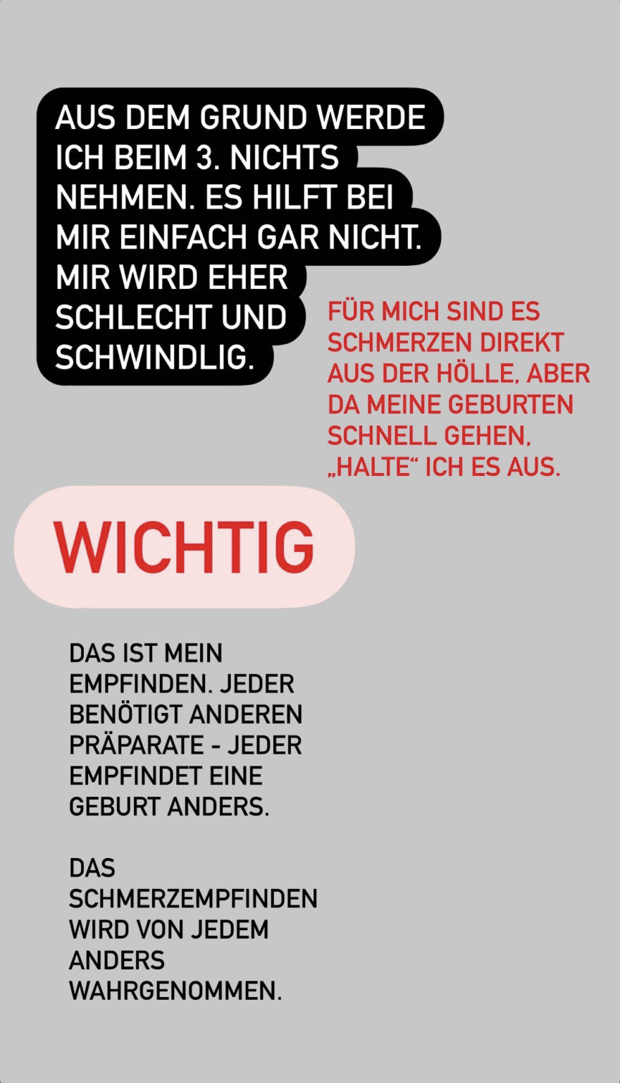 Schmerzmittel während der Geburt | Tipps und Austausch aus der Community